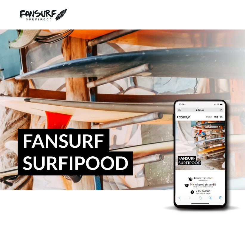 Fansurf surfipood